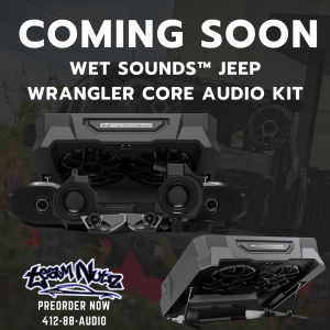Wet Sounds Jeep Wrangler Core Audio Kit